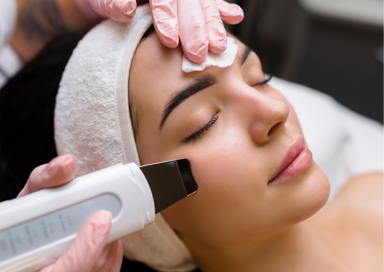 soin du visage à l'institut de beauté à Pézarches
