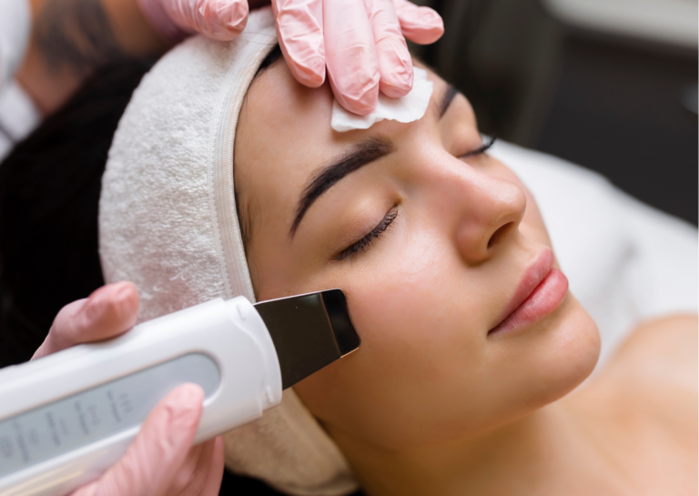 soin du visage à l'institut de beauté à Pézarches